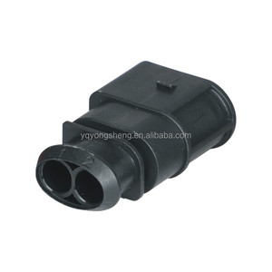 Connecteur étanche 2 broches avec câble pour pompe à air et filtre à particules 1J0 973 852 1J0973852 pour VW Jetta Golf Beetle - Product Image 1
