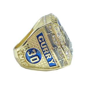 Anillo Conmemorativo de los Golden State Warriors de la <span class=keywords><strong>NBA</strong></span> <span class=keywords><strong>2022</strong></span>, Estilo Hip Hop, de Aleación, para Hombre, Joyería Transfronteriza - Product Image 4