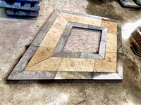 Máquina de Corte CNC de Piedra JINZUAN JZH600-4A de 4 Ejes con Sierra de Puente Infrarroja y Software Cutcam
