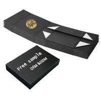 Boîtes cadeaux en carton personnalisées avec logo pour vêtements, chaussures, chemises, chaussettes, design pliable magnétique, lamination brillante, gaufrage