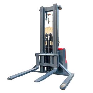 מלגזה חשמלית חדשה HZ 3.4M בעלת הרמה גבוהה, מופעלת על ידי סוללת ליתיום-יון, הפעלה בעמידה, רגליים רחבות, כושר נשיאה של 2 טון, טעינה יציבה - Product Image 3