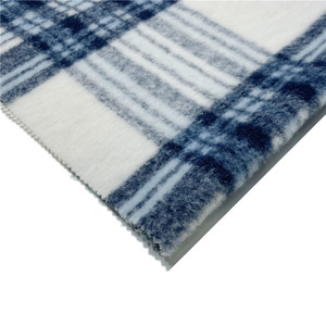 Mùa Thu Và Mùa Đông Áo Len Vải Duy Nhất Bên Len Pha Trộn Kiểm Tra Vải Thô Căng Dệt Kim Vải Len - Product Image 5