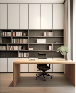 高端书房家具定制书柜书架展示架 - Product Image 4