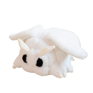 ตุ๊กตาหมาพุดเดิ้ลขนนุ่มสีขาว ของเล่นสุนัขยัดไส้ใยฝ้าย PP ขายส่ง - Product Image 1
