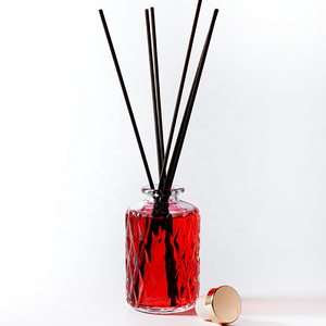 165ml 182ml <span class=keywords><strong>colonne</strong></span> romaine gravure verre aromathérapie roseau diffuseur bouteille avec liège haute polymère - Product Image 4