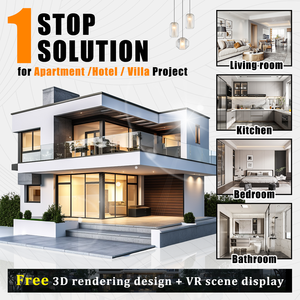 خزائن مطبخ خشبية عصرية من NVITAS، خزائن مطبخ من الخشب الرقائقي، خزائن مطبخ من الخشب الصلب مع جزيرة للفنادق والشقق والمشاريع - Product Image 2