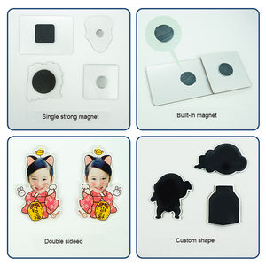 冷蔵庫磁気フレームカスタム面白い写真冷蔵庫マグネット幼児画像アクリル冷蔵庫マグネット - Product Image 5