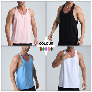 Camiseta Deportiva de Algodón para Entrenamiento de Verano, para Hombre, Talla Grande, Transpirable, de Secado Rápido, Antibolitas - Product Image 4