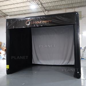 Carpa Inflable Portátil Personalizada para Simulador de Golf con Pantalla de Cine para Alquiler en Interiores y Exteriores - Product Image 5