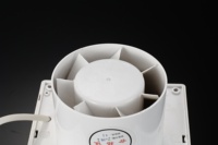 Ventilateur d'extraction mural pour salle de bain, 4 pouces (100 mm), en plastique ABS, avec moteur en cuivre pur, pour toilettes et douche