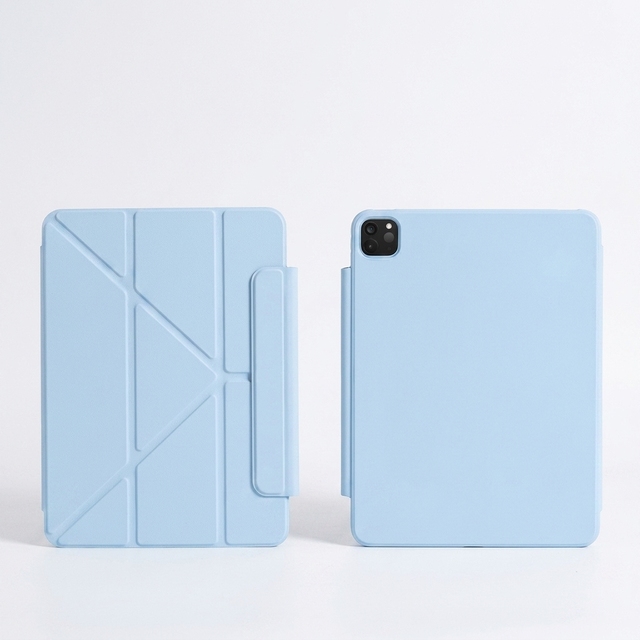 Magnetic Folio Case for iPad Pro 11/13 Air 6 Vertical & Horizontal Stand Double Sided Slim Protective Tablet Case Wholesale