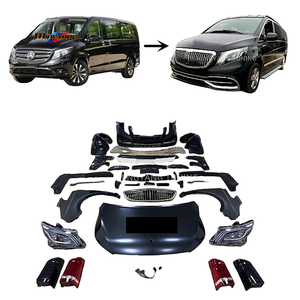 Kit de carrosserie de capot de pare-chocs de voiture de Style Maybach pour <span class=keywords><strong>Mercedes</strong></span> Benz <span class=keywords><strong>VITO</strong></span> V260, Kit de carrosserie ancien à <span class=keywords><strong>neuf</strong></span> de haute qualité - Product Image 1