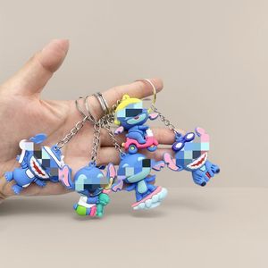 Bán buôn PVC Silicone Keychain máy tùy chỉnh 3D phim hoạt hình hình mềm cao su móc khóa PVC nhà máy thiết kế phim hoạt hình quà tặng - Product Image 1