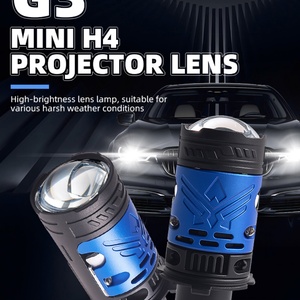 Sanvi G3 12V 5500K 35W <b>H4</b> Mini LED Projector Lens Headlights for Automotive Fit for Hilux Universe Fit Models New - Product Image 2