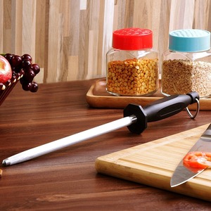Afilador de cuchillos de acero inoxidable Nd-R2, varilla de afilado manual de acero de tungsteno para uso en la cocina - Product Image 3