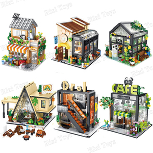 Forange 8501-8508 Dream Cottage with Led <strong>Light</strong> Diy City Street View Architecture Model Toys for Girls Gift <strong>Building</strong> <strong>Blocks</strong> Sets - Product Image 1