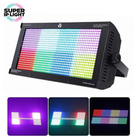 Luz Estroboscópica LED RGBW de 300W, 8 Zonas, 960 LEDs de 0.3W, DMX, RDM, Activación por Sonido, Efecto Estroboscópico para Escenario