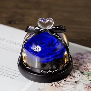 <span class=keywords><strong>Precio</strong></span> bajo Red Forever Rose Cúpula de cristal Flores de larga duración <span class=keywords><strong>Eternity</strong></span> Eternal Roses Rosas preservadas en cúpula de cristal con luz - Product Image 4