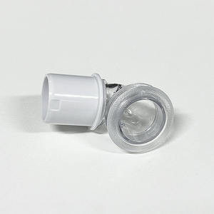 Adaptateur de tube pour masque CPAP, accessoires pour masque nasal en plastique, coude et connecteur de tube courbé pour <span class=keywords><strong>appareil</strong></span> anti-ronflement - Product Image 5