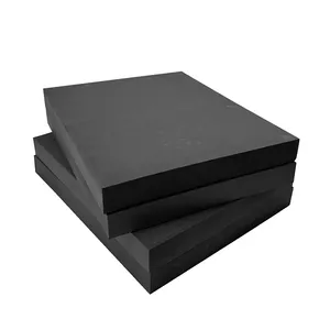 Material de tablero de espuma EVA negro personalizado de fábrica con autoadhesivo 3M