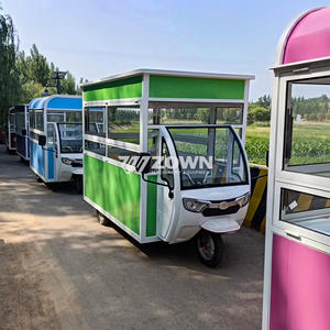 <span class=keywords><strong>Promotion</strong></span> chaude électrique Street Food Tuk Tuk Tricycle de café 3 roues chariot de crème glacée en vente avec <span class=keywords><strong>climatiseur</strong></span> - Product Image 4