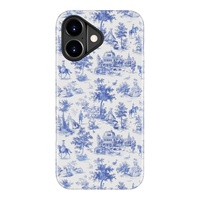 Étuis antichoc DYL personnalisés vierges en TPU+PC à sublimation, protection double couche 17, avec anneau magnétique élégant motif fleur sauvage pour la série iPhone