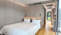 Maison Capsule Spatiale, Cabine Apple, Cabine Modulaire Intelligente, Hôtel Capsule Préfabriqué, Tiny Pod, Cabine Cuisine/Chambre Zcamp A7Q