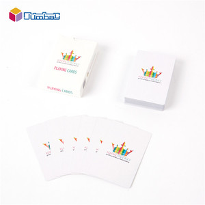 Playing card cheap play cards custom paper plastic large playing card custom - Product Image 3