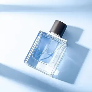 Chai xịt nước hoa cao cấp Luxury <span class=keywords><strong>Square</strong></span>, dung tích 30ml 50ml 100ml, chai thủy tinh rỗng kèm nắp và hộp - Product Image 2