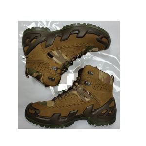 Botas Tácticas de Senderismo de Corte Medio Personalizadas con Camuflaje TSB07, Color Verde Oliva, Botas de Senderismo hasta el Tobillo - Product Image 3