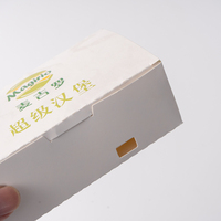 Caja de hamburguesas para comida rápida personalizada, caja de hamburguesas para llevar, caja de comida para llevar con logotipo, contenedor de comida desechable con tapas