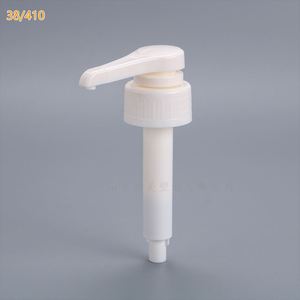 Dispensador de Jarabe de Plástico SY 28/400 con Tubo Largo, Grado Alimenticio y Recargable, para Uso Universal en Botellas y Envases Cosméticos - Product Image 1