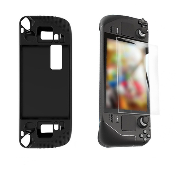 Силиконовый защитный чехол для палубы, закаленное стекло, Жесткий Чехол из поликарбоната для палубы, протектор экрана для палубы, игровой консоли