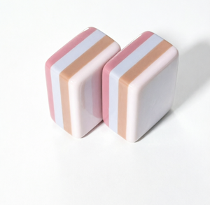 Custom Engraved 4-Layer Macaron Solid Acrylic American <b>Mahjong</b> <b>Set</b> Cute Pastel Color Tiles for Personalized Gifts - Product Image 2