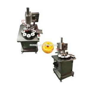 Semi Automatic Cheese Egg Tart Skin Portuguese Egg Tart Shell Press Molding Making Machine