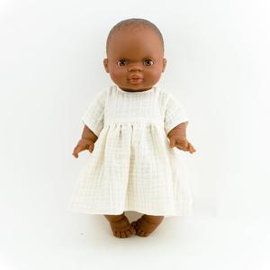 Robe en mousseline pour poupée miniature de 13 pouces, robe d'été pour poupée <span class=keywords><strong>Minikane</strong></span> - Product Image 5