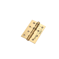 Charnière plate silencieuse en fer de 4 pouces avec charnière épaissie en acier au manganèse de 5 pouces Attaches de porte en bois massif pliantes Produit