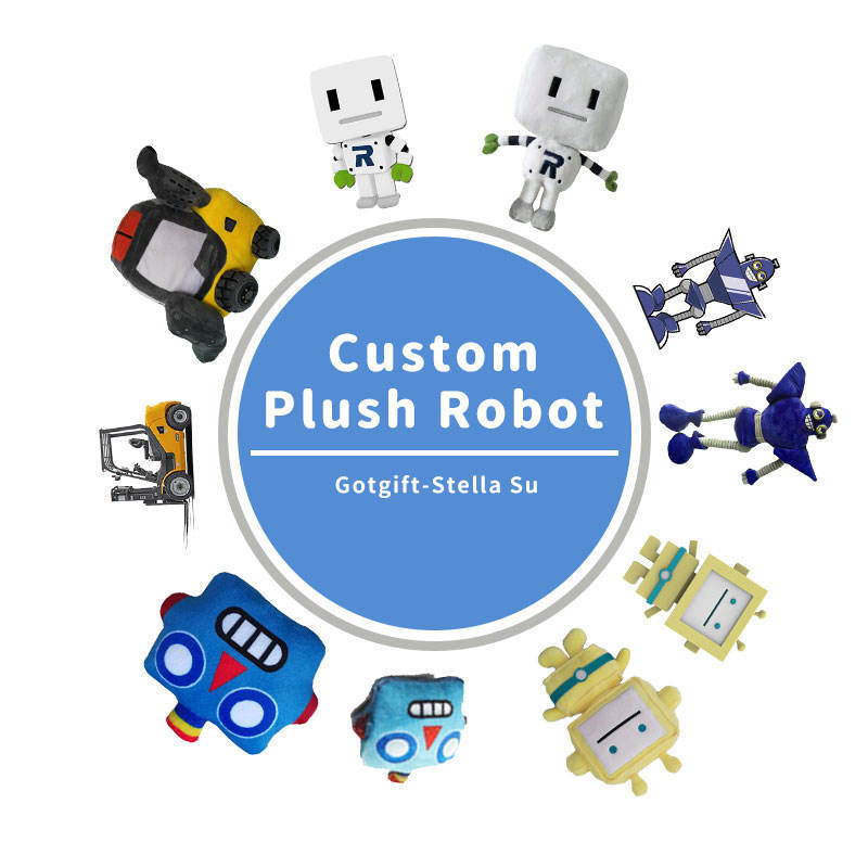Robot peluche personalizzato