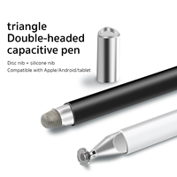 COTECi-Stylet universel à double tête compatible avec les téléphones mobiles et les tablettes, compatible avec iPad Android