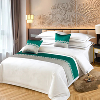 Ensembles de couettes King Size design personnalisé ensemble de draps de lit 100% coton