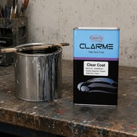 Vernis acrylique 2K transparent à séchage rapide et haute brillance pour l'automobile, protection UV, vente en gros, idéal pour les ateliers de carrosserie