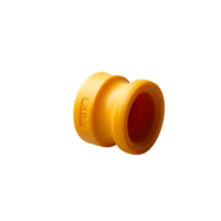 Bouchon anti-poussière en nylon de 1,5 pouce de type Camlock DP avec anneau, capuchon de raccord mâle de 63 mm, raccord de protection résistant aux produits chimiques pour extrémité de tuyau