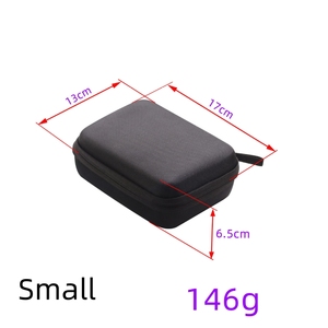 Étui de transport rigide avec poignée pour <span class=keywords><strong>GoPro</strong></span> Hero 13 12 DJI Osmo Action 6 5Pro 4 3, <span class=keywords><strong>sac</strong></span> de rangement antichoc en taille petite/moyenne/grande - Product Image 6