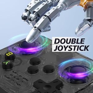 R36S 128GB Retro <strong>Handheld</strong> Game Console Christmas Gifts 3D <strong>Analog</strong> Joystick 3.5 Inch IPS Screen Portable Pocket Video Game Player - Product Image 3