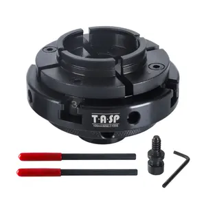 TASP 4" 100mm Torno de madeira mandril 4-Jaba auto centralizador linha de montagem 1 Polegada 8TPI/M33x3.5/M18x2.5mm