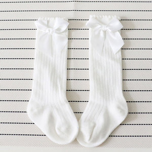 <span class=keywords><strong>Calcetines</strong></span> <span class=keywords><strong>Largos</strong></span> de Algodón Suave para Niñas Pequeñas, <span class=keywords><strong>Calcetines</strong></span> hasta la Rodilla para Bebés - Product Image 3