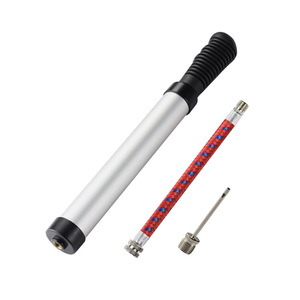 Pompe à air portable en aluminium 255 mm légère avec adaptateur de buse pour basket-ball, football, vélo - Product Image 4