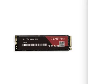 Grosir Pabrik Internal SATA3 PCIe M.2 SSD 512GB 1TB 2TB 2280 M2 Solid State Drive HDD untuk Laptop Desktop baru