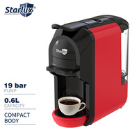 Machine à café à capsules électrique entièrement automatique Starlux, norme américaine 110V, pour la maison et le petit bureau, style italien