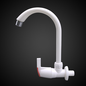 100 pièces, faible MOQ, Robinet de cuisine en ABS à col de cygne, Robinet d'eau en plastique - Product Image 1